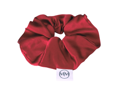 100% Pure Silk Hair Scrunchies Over-Sized 6CM