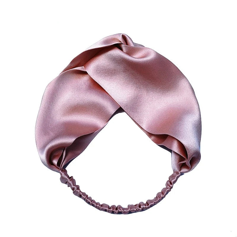 100% Pure Mulberry Silk Luxurious Twist Headband