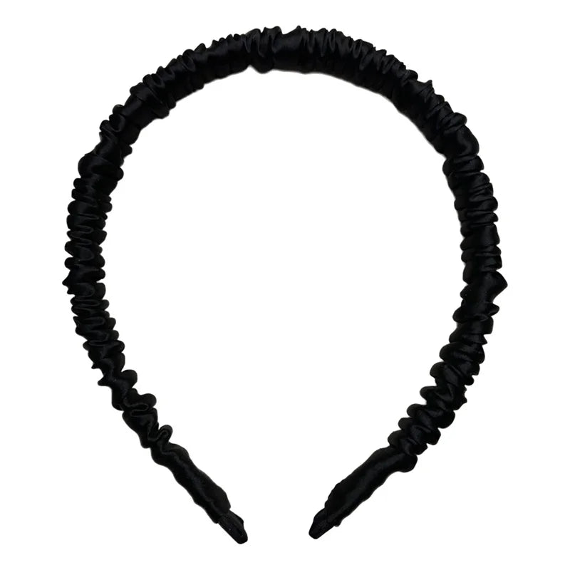 100% Mulberry Silk Hair Hoop Band Headbands