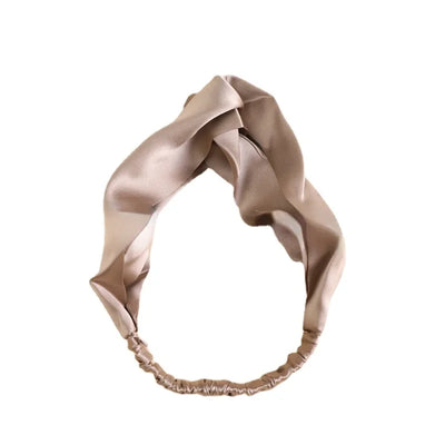 100% Pure Mulberry Silk Luxurious Twist Headband