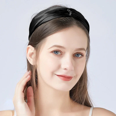 100% Pure Mulberry Silk Luxurious Twist Headband