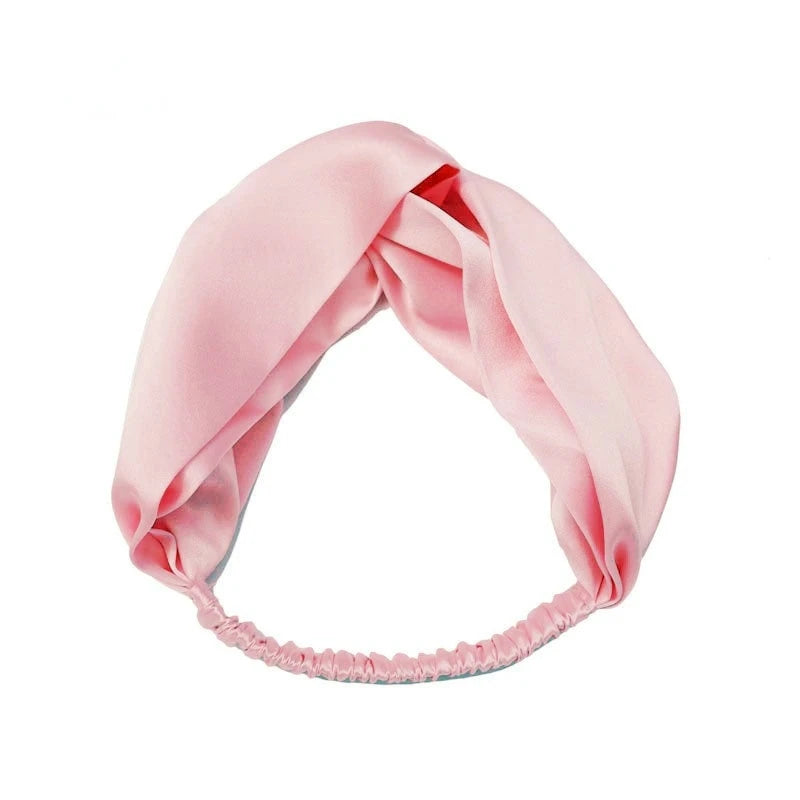 100% Pure Mulberry Silk Luxurious Twist Headband