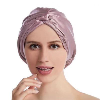 100% Mulberry Silk- Double Layer Bonnet