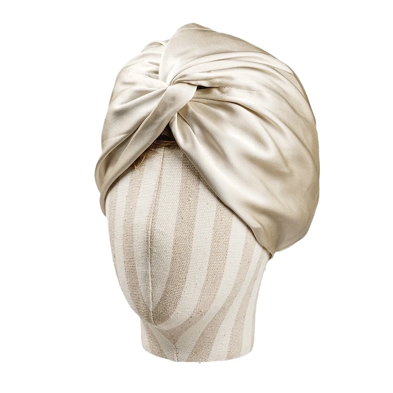 100% Mulberry Silk- Double Layer Bonnet